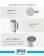 ماگ یک لیتری شیائومی مدل Xiaomi Mijia Straw Cup 1