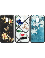 3 عدد کاور طرح‌دار مخصوص گوشی سامسونگ Galaxy J2 Core