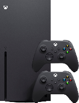 کنسول بازی مایکروسافت مدل Xbox Series X به‌همراه کنترلر بازی Xbox مدل Carbon Black