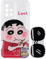 کاور ژله‌ای عروسکی پاپ سوکت‌دار مدل Luck برای گوشی سامسونگ گلکسی A51