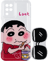 کاور ژله‌ای عروسکی پاپ سوکت‌دار مدل Luck برای گوشی سامسونگ گلکسی A12