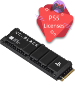 حافظه SSD WD-BLACK پلی‌استیشن برای PS5 با ظرفیت 1TB