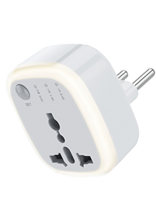 مبدل تایمردار و چراغ دار گرین لاین مدل UNIVERSAL CONVERSION PLUG